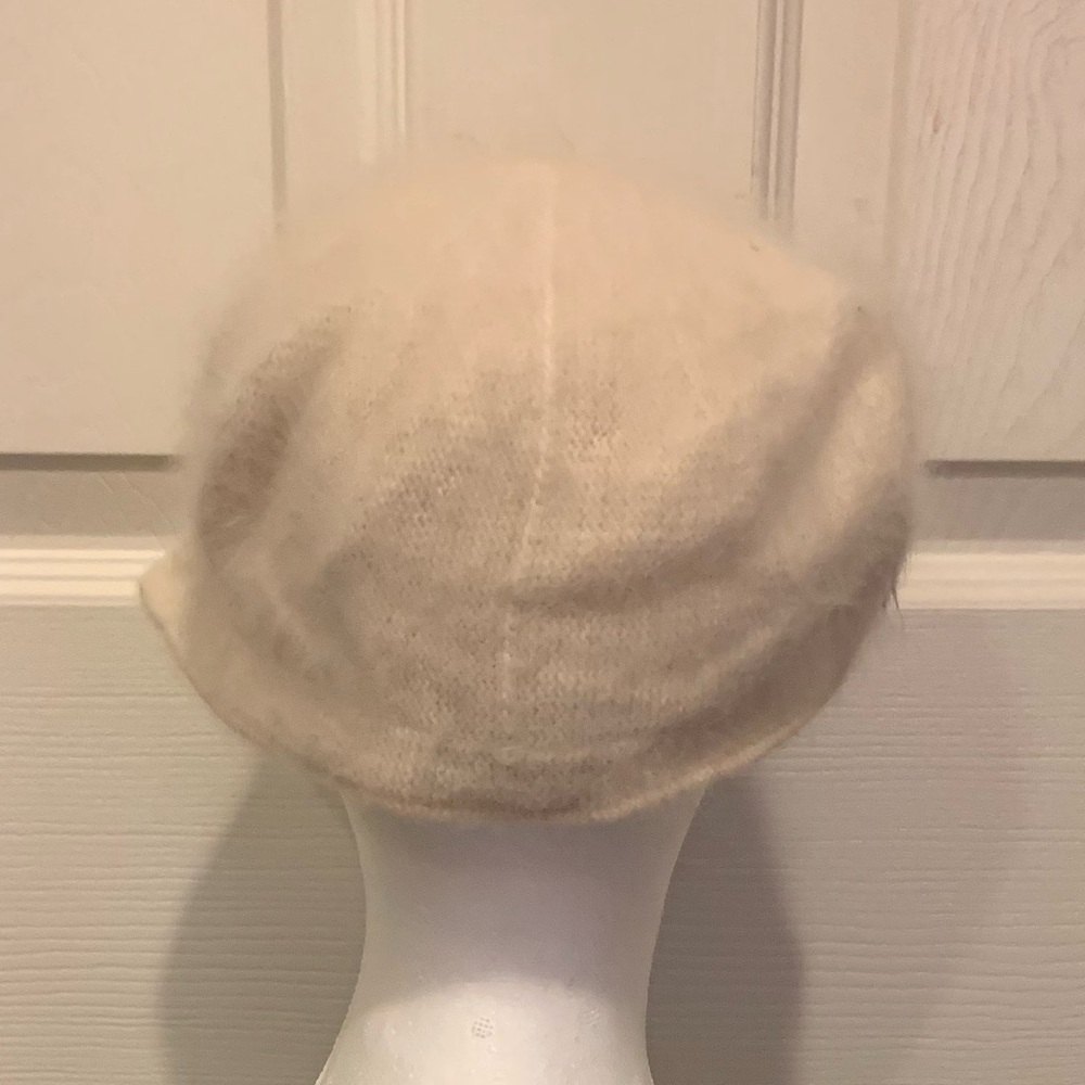 Nine West Cream Women's Hat - Picture 3 of 8